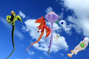 Animal shape kites